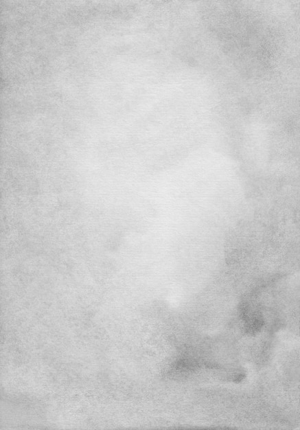 水彩ライトグレー背景テクスチャ 紙の背景に灰色の汚れ プレミアム写真