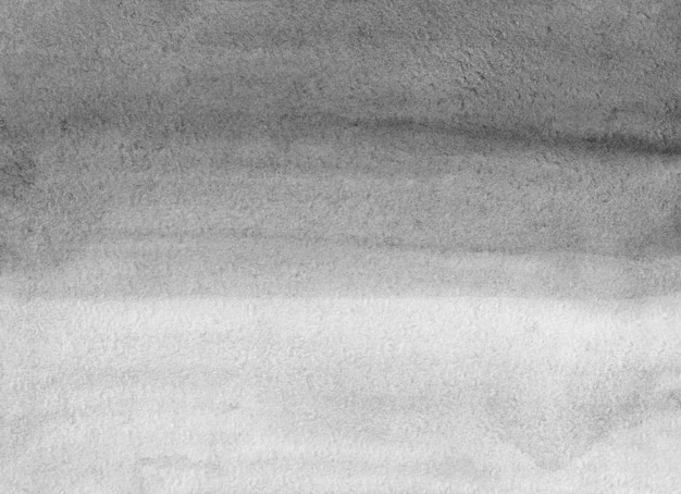 水彩ライトグレーグラデーション背景テクスチャ アクワレルの白と黒のオンブル プレミアム写真
