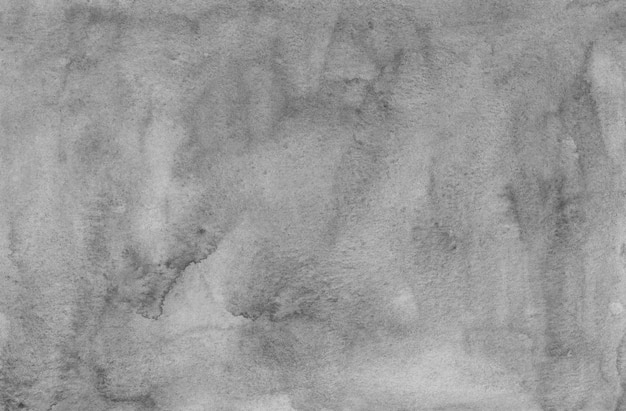 水彩ライトグレー汚れ背景テクスチャ モノクロの灰色の絵 黒と白の背景 プレミアム写真