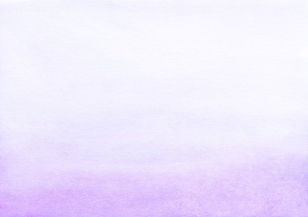 水彩の薄紫と白のグラデーションの背景 プレミアム写真