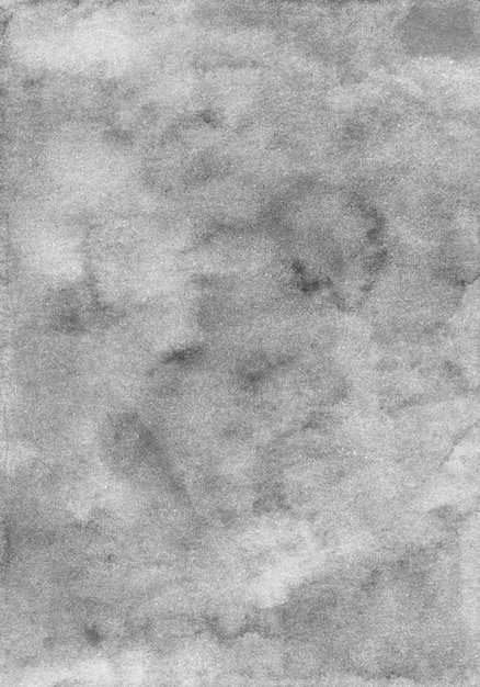 水彩の古い灰色の背景のテクスチャ グランジテクスチャ水彩モノクロ背景 プレミアム写真