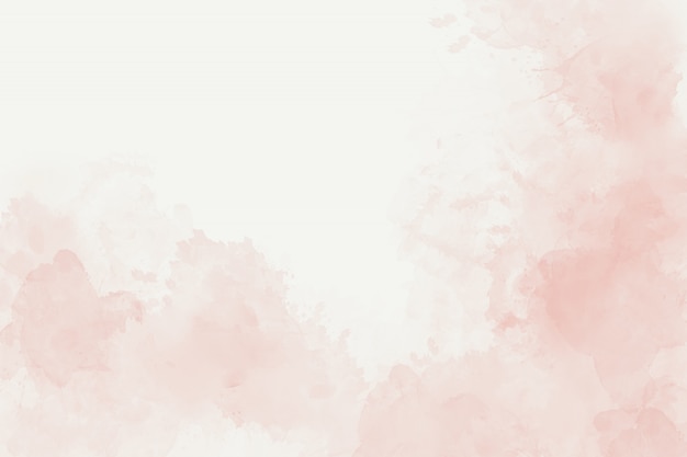 Watercolor Soft Pink Abstract Background Premium Photo