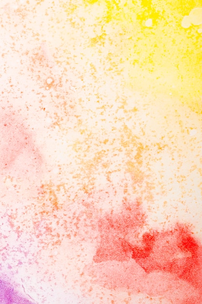 Fondo Di Colori Caldi Della Pittura Della Mano Di Arte Dell Acquerello Foto Gratis