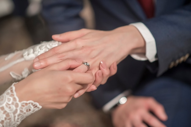 presentation of rings wedding ceremony