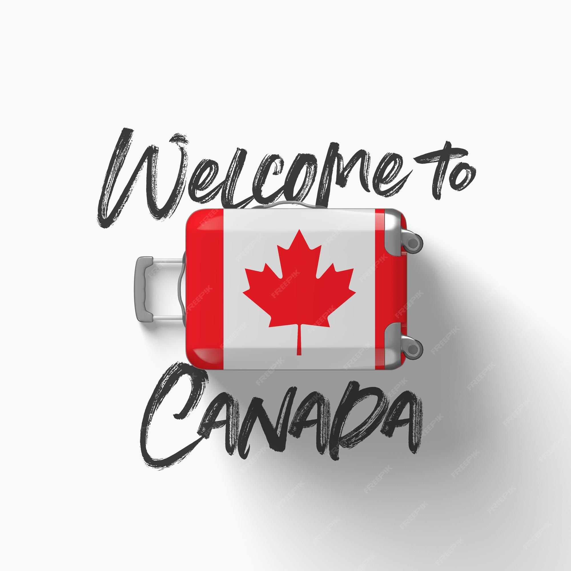 premium-photo-welcome-to-canada-national-flag-on-a-travel-suitcase-d