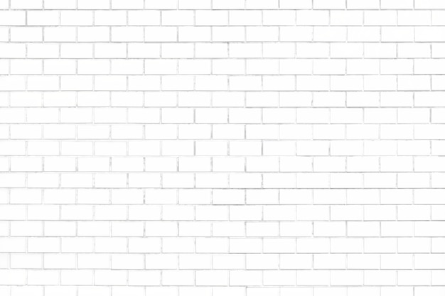 白いレンガの壁のテクスチャ背景 無料の写真