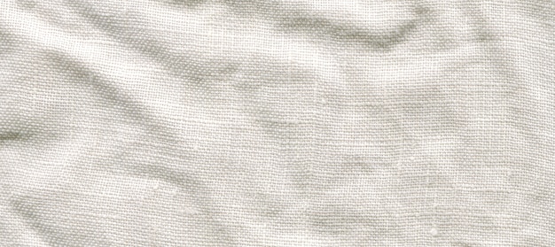 Premium Photo | White canvas texture. natural white linen background