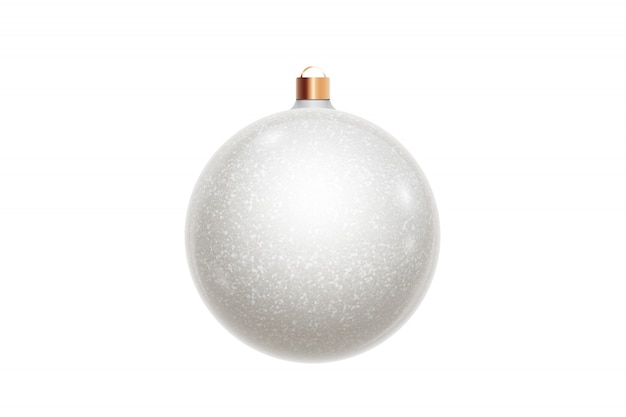 white christmas ornaments