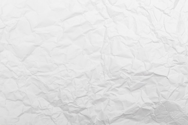 Premium Photo | White crumpled paper texture.