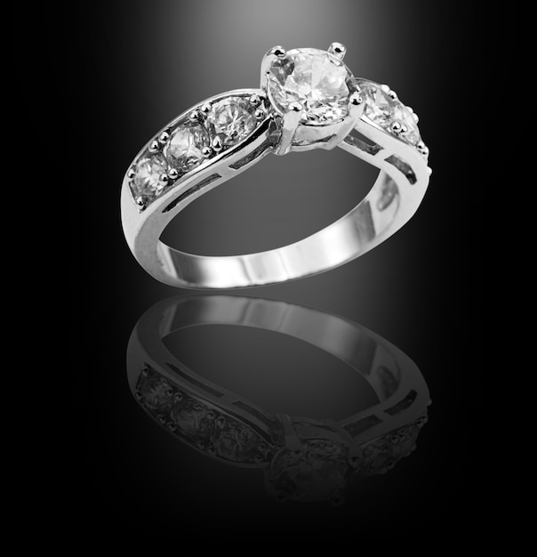 Image result for diamond ring black background