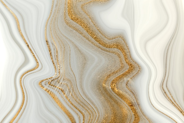 Premium Photo | White and gray marble gold veined texture. light agate ...