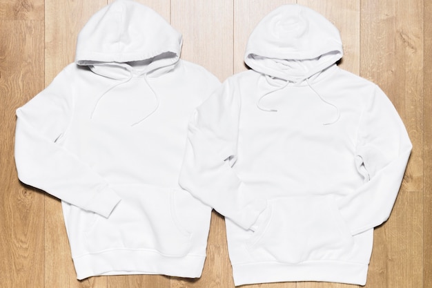 Download Free Photo | White hoodie collection
