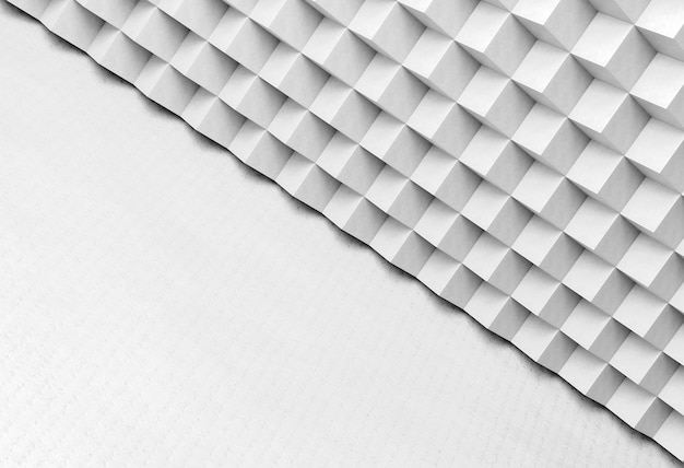 形の白いモダンな幾何学的な壁紙 無料の写真