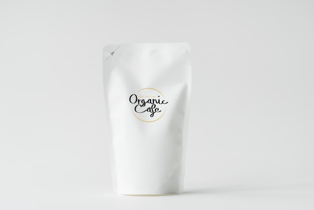 Download White paper bag branding mockup Photo | Premium Download