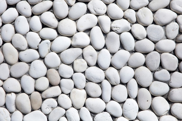 Premium Photo White Pebbles Stone Texture And Background