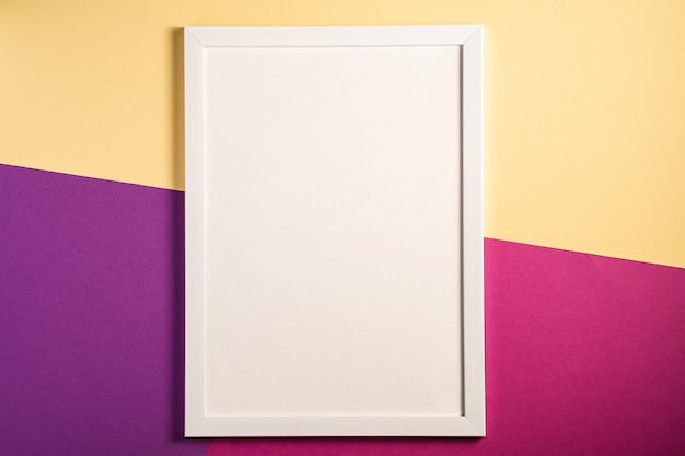 Download Premium Photo | White picture frame with empty template ...