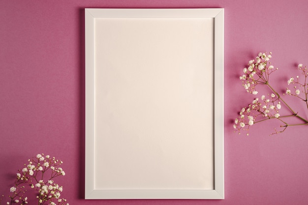 Download Premium Photo | White picture frame with empty template ...