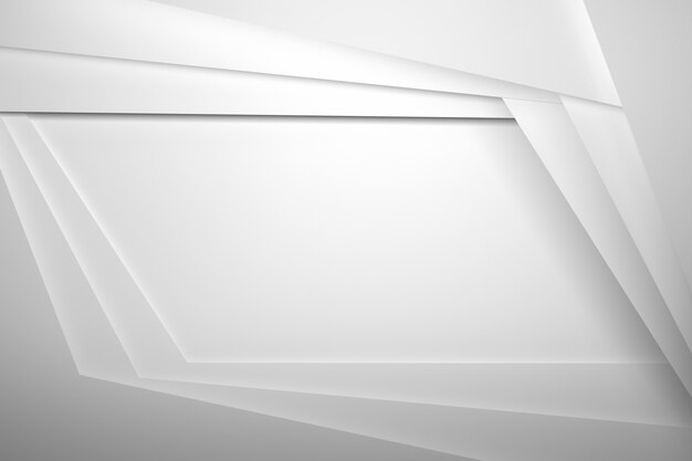 White sheets layers with shaded edges and copy blank space for presentation in the center Premium Photo