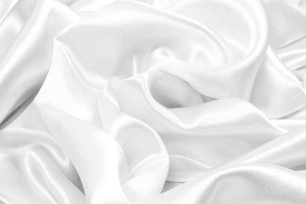 Premium Photo | White silk texture luxurious satin for abstract ...