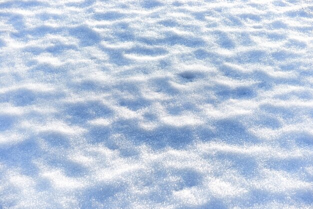 Premium Photo | White snow texture can be used for background