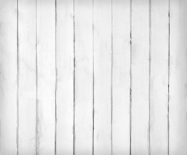 Premium Photo | White Wooden Plank Texture Or Background