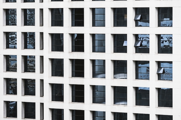 Free Photo | Window pattern textures of building