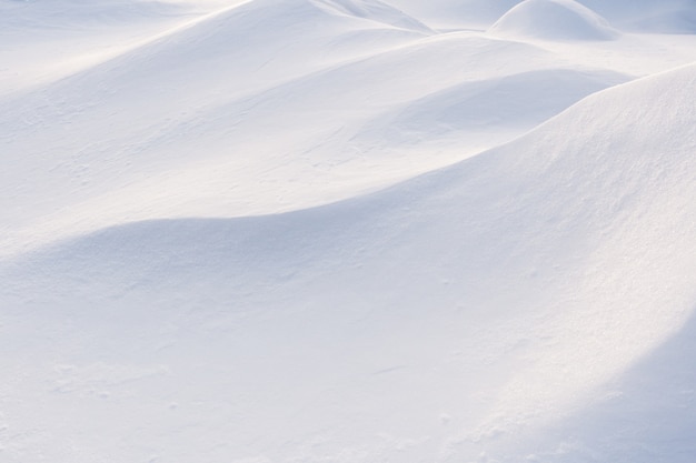 Premium Photo | Winter Snowdrift Close-up