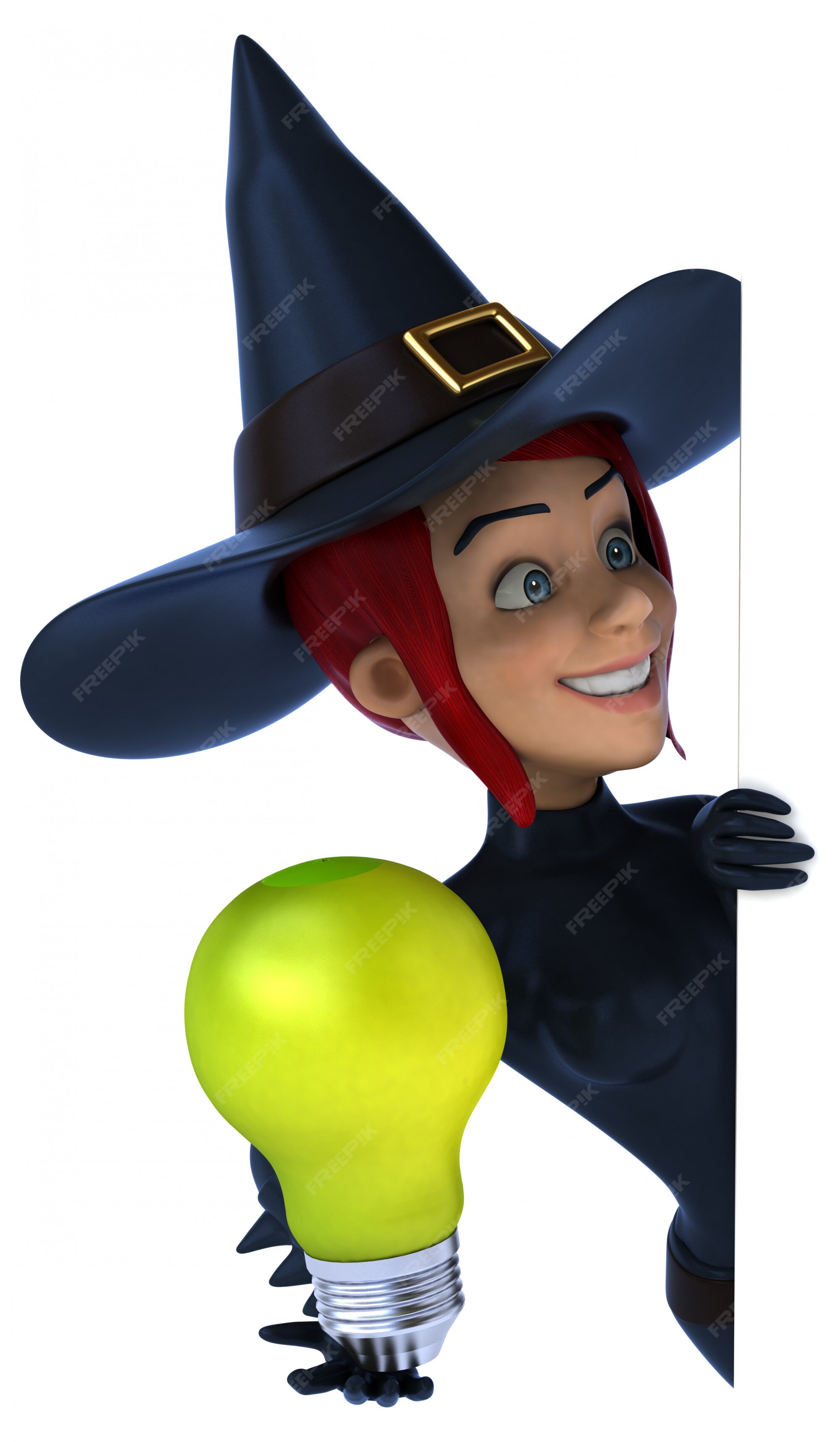 Premium Photo | Witch animation