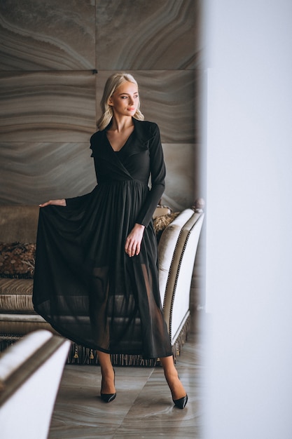 fancy black outfit