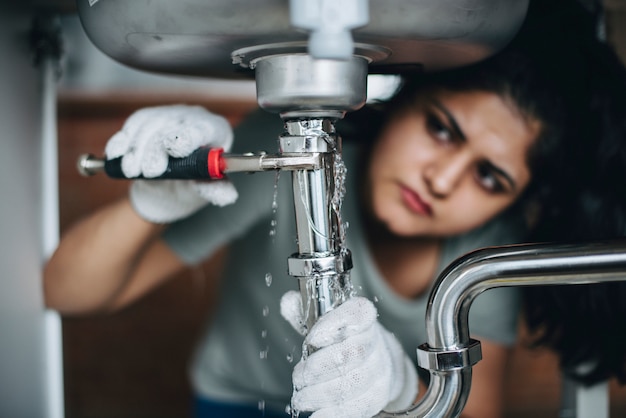 fixing a kitchen sink tap