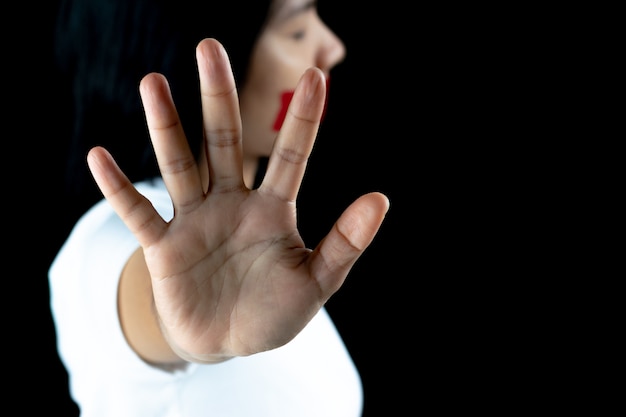 premium-photo-woman-hand-sign-for-stop-abusing-violence-human-rights