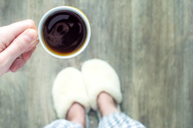 cup type slippers