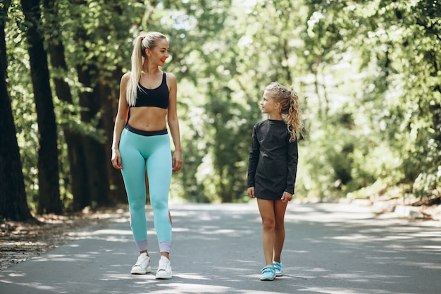 mommy and daughter matching jogging suits