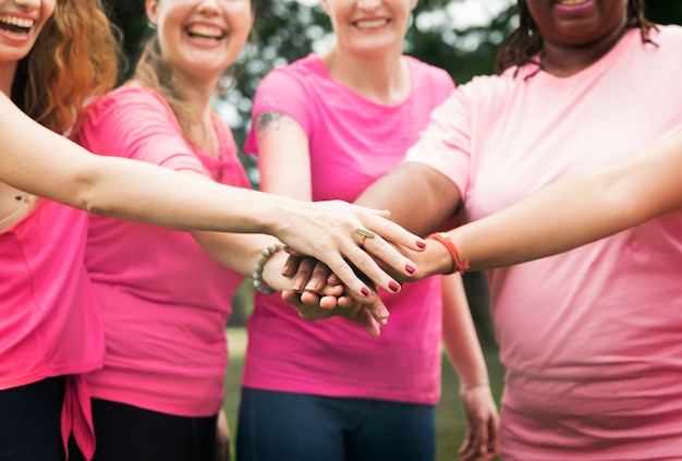 Women fighting breast cancer Free Photo