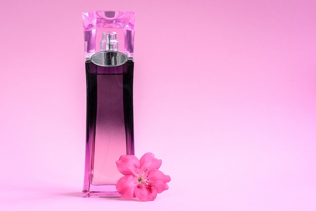 women's perfume pink bottle