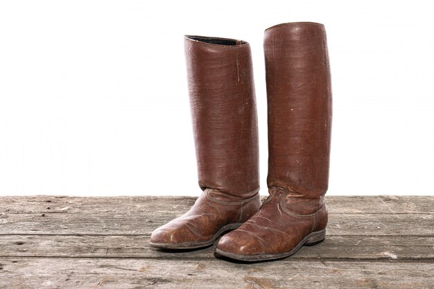 vintage leather womens boots