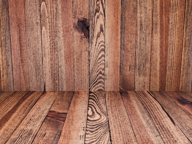 Premium Photo | Wood table with wooden background