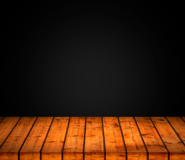 Free Photo | Wood texture background with dark gradient.