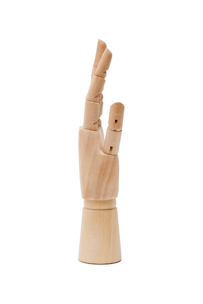 Premium Photo | Wooden hand