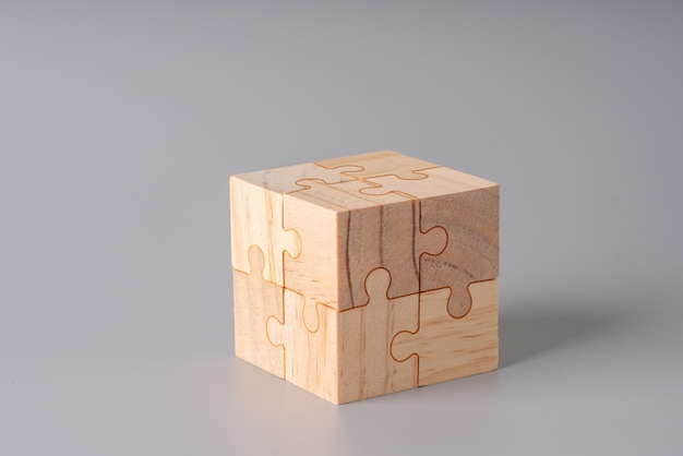 wooden photo jigsaw