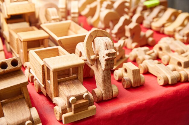 wooden car table