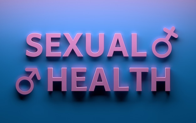 Premium Photo Words Sexual Health With Male Female Sex Gender Signs Written In Pink Bold 7230