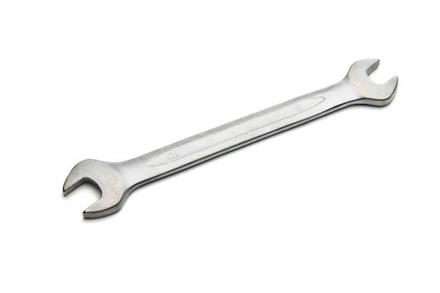 Premium Photo Wrench For Nuts And Bolts On An Isolated White