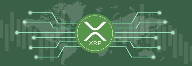 Premium Photo Xrp Ripple On Multi Colored Metrics And Graphs On Multi Colored Backgrounds And