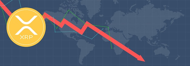 Premium Photo Xrp Ripple On Multi Colored Metrics And Graphs On Multi