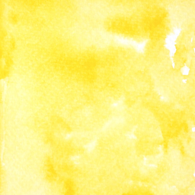 Premium Photo | Yellow abstract watercolor painting textured on white ...