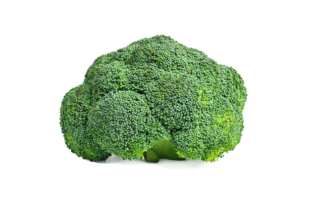 Yellow broccoli on a white background | Free Photo