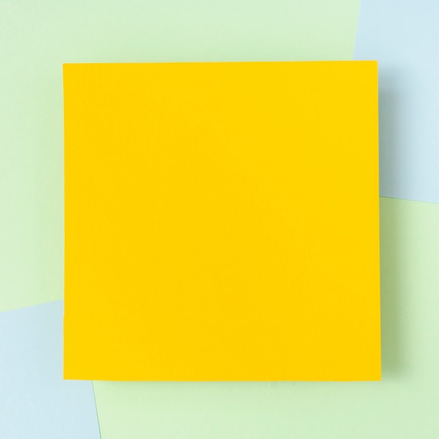 Download Yellow cardboard sheet mock-up Photo | Free Download