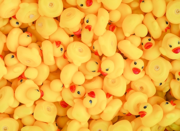 Premium Photo | Yellow duck toy background