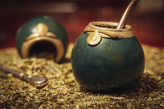 Premium Photo | Yerba mate, the traditional tea from argentina